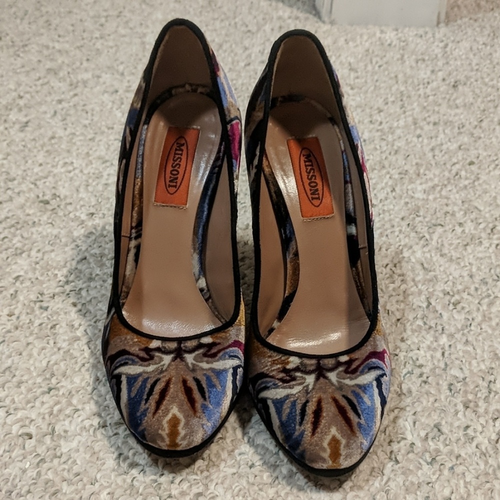 Missoni high hills